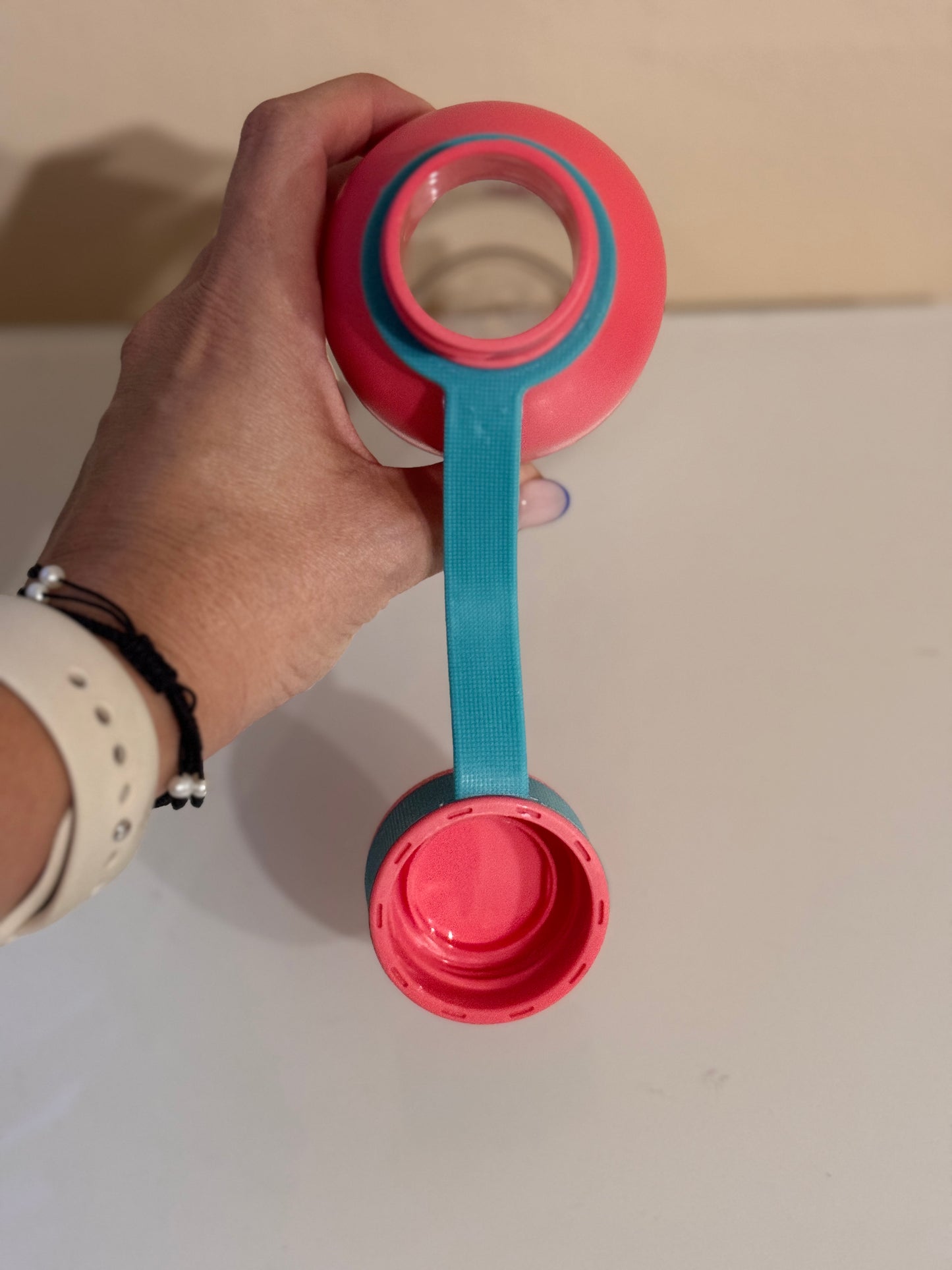 Botella Infantil de Plástico Tritan 430ml – Diseño Flores 🌸 | StyleHomeShop