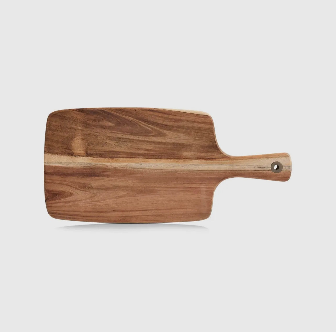 Tabla de cortar con mango – Acacia natural - Style Home Shop