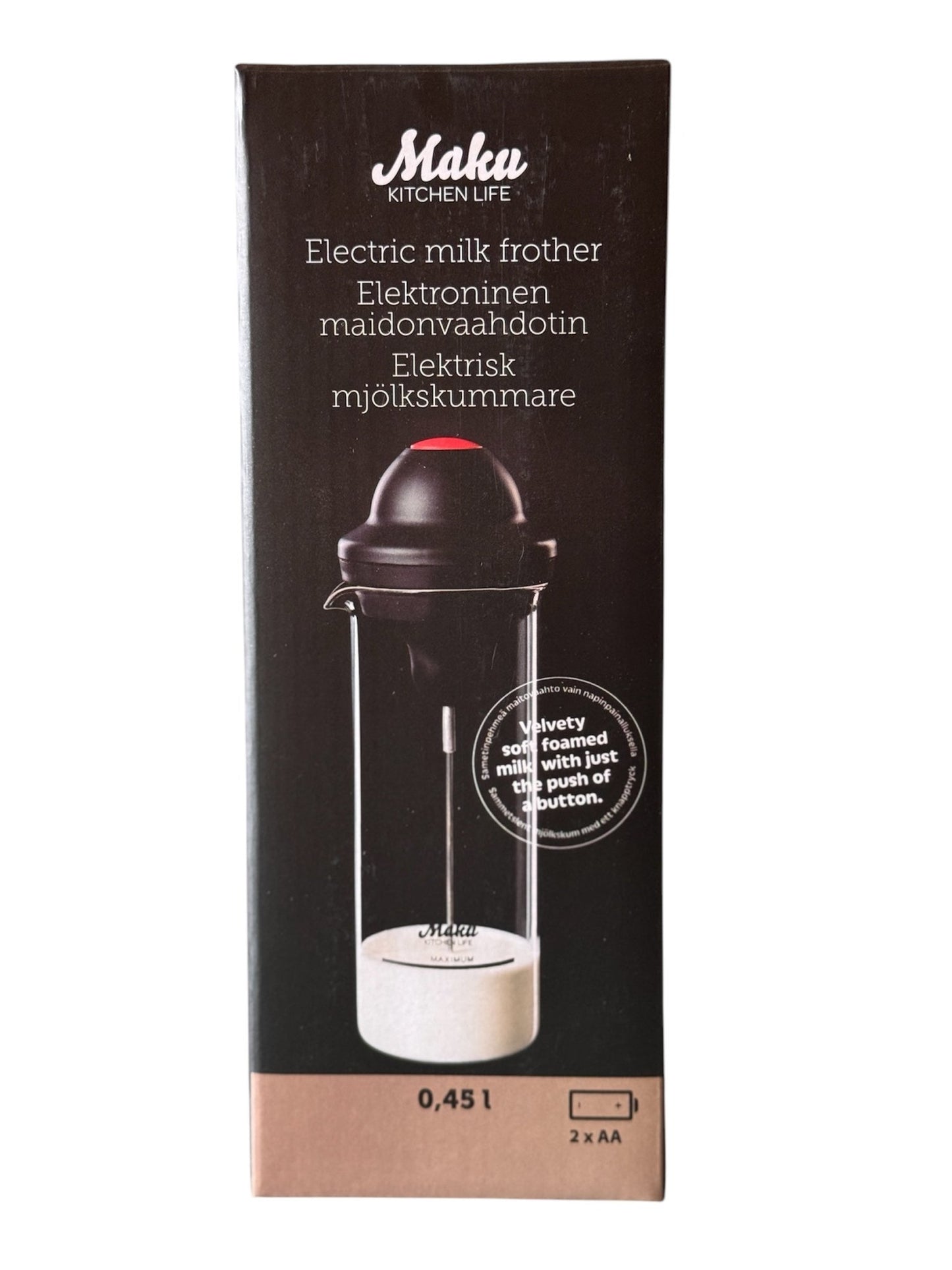 Espumador de Leche Electrico Maku Kitchen Life - StylehomeshopJarra EspumamakuStylehomeshopSHS10001036410413101098Espumador de Leche Electrico Maku Kitchen Life