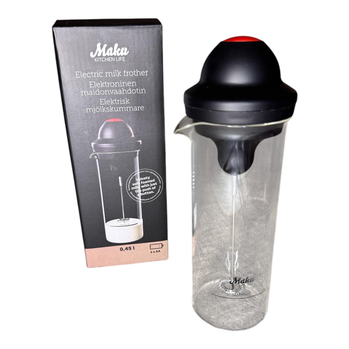 Espumador de Leche Electrico Maku Kitchen Life - StylehomeshopJarra EspumamakuStylehomeshopSHS10001036410413101098Espumador de Leche Electrico Maku Kitchen Life