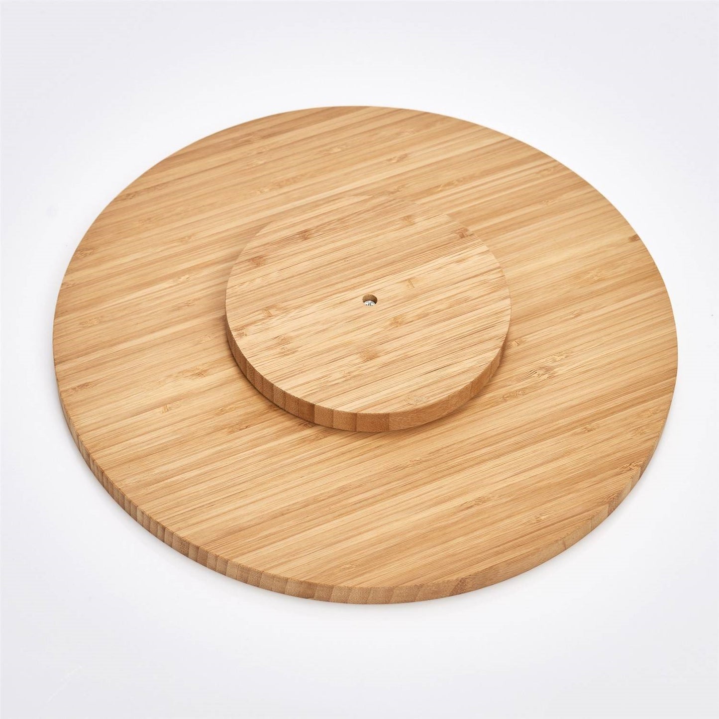 Tabla giratoria de bambú – Elegancia y funcionalidad para servir con estilo