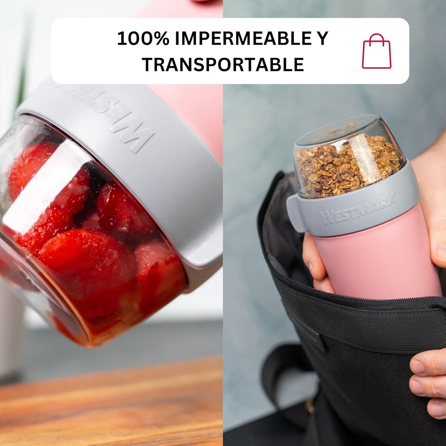 Westmark LunchPot 700 ml – Fiambrera Térmica Hermética | Vaso para Llevar Comida | Recipiente Antifugas para Yogur, Ensaladas y Sopas | Libre de BPA y Fácil de Limpiar - StylehomeshopRecipiente comidaswestmarkStylehomeshop05353041AzulWestmark LunchPot 700 ml – Fiambrera Térmica Hermética | Vaso para Llevar Comida | Recipiente Antifugas para Yogur, Ensaladas y Sopas | Libre de BPA y Fácil de Limpiar