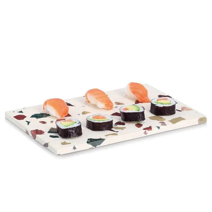 Tabla de Corte / Fuente de Servir Estilo Terrazo – 30×20 cm - Style Home Shop