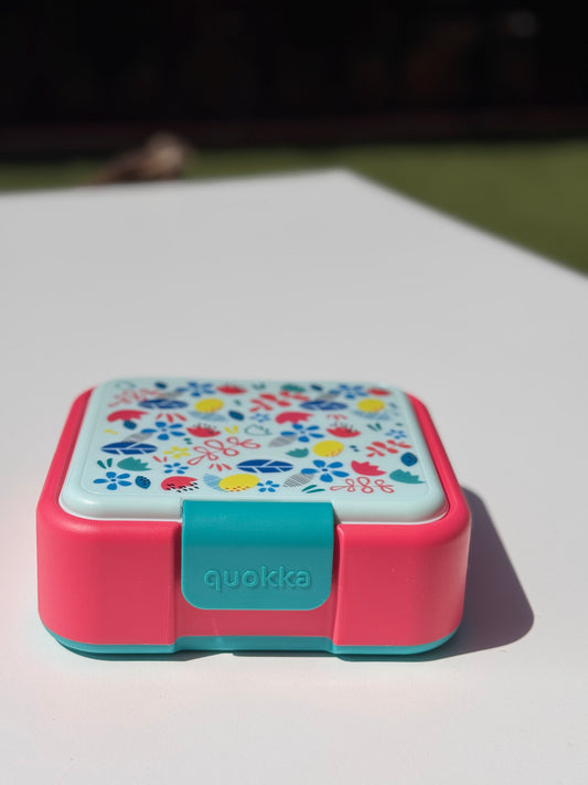 Snack Box Infantil con Compartimentos – Diseño Flores 🌸 | StyleHomeShop