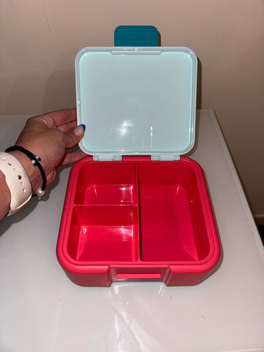 Snack Box Infantil con Compartimentos – Diseño Flores 🌸 | StyleHomeShop