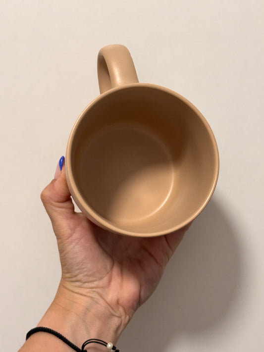 Mug Stoneware 38 cl — Surtido de Colores Naturales