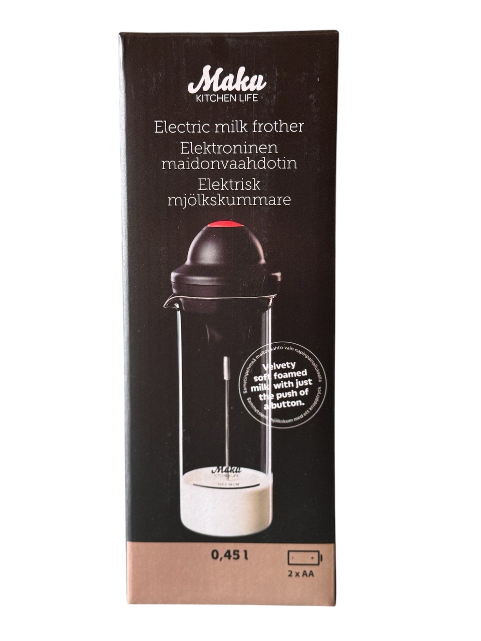 Espumador de Leche Electrico Maku Kitchen Life - StylehomeshopJarra EspumamakuStylehomeshopSHS10001036410413101098Espumador de Leche Electrico Maku Kitchen Life