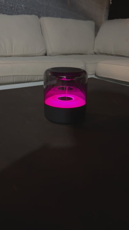 Altavoz Bluetooth portatil con luces led y sonido 360º | StyleHomeShop