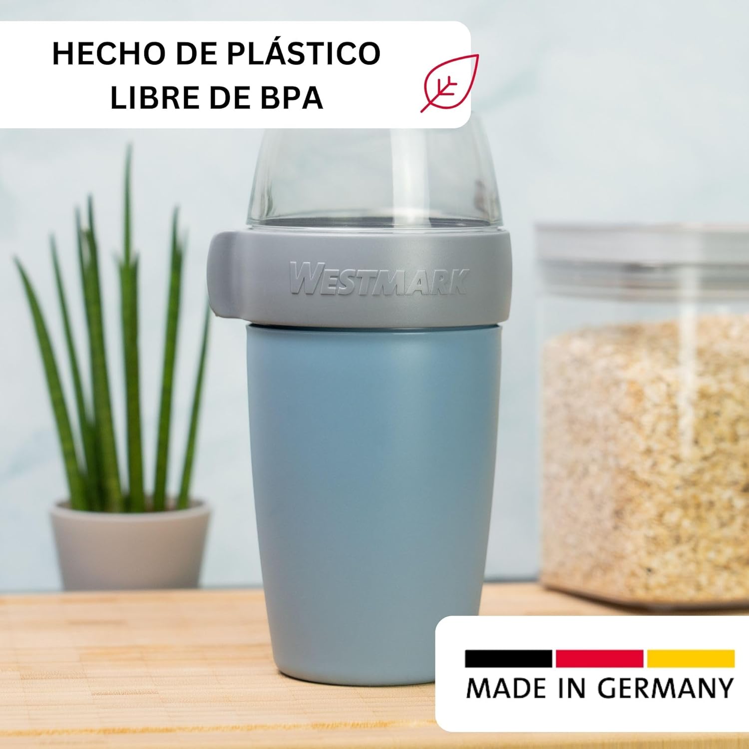 Westmark LunchPot 700 ml – Fiambrera Térmica Hermética | Vaso para Llevar Comida | Recipiente Antifugas para Yogur, Ensaladas y Sopas | Libre de BPA y Fácil de Limpiar - StylehomeshopRecipiente comidaswestmarkStylehomeshop05353041AzulWestmark LunchPot 700 ml – Fiambrera Térmica Hermética | Vaso para Llevar Comida | Recipiente Antifugas para Yogur, Ensaladas y Sopas | Libre de BPA y Fácil de Limpiar